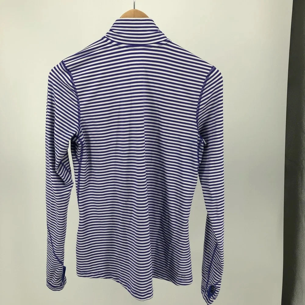 Nike Running striped long-sleeved dri fit shirt S - Picture 3 of 5